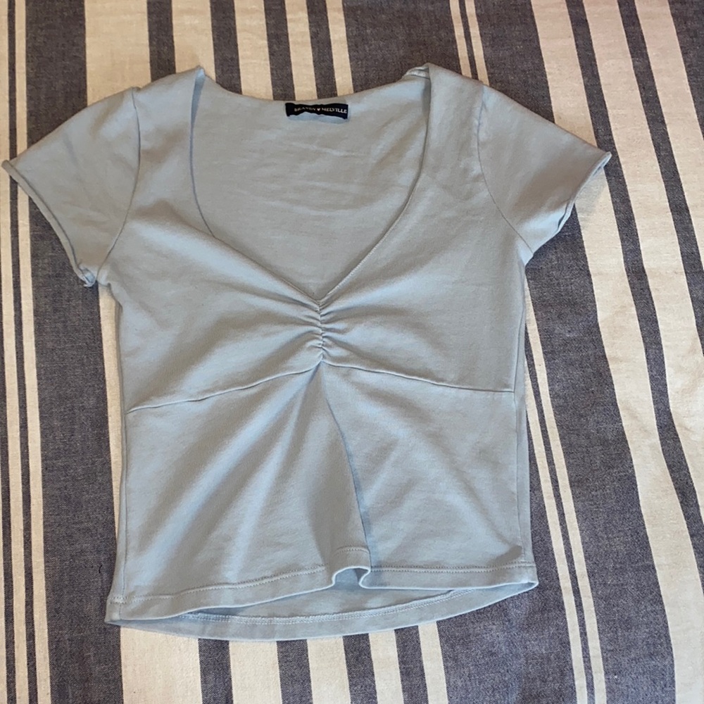 Brandy Melville gina top in blue